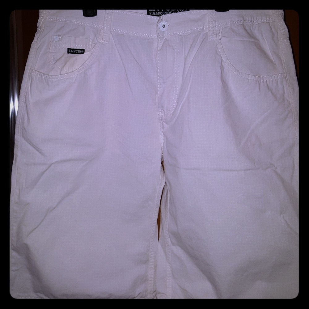 Mens white shorts